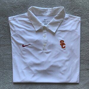 Nike Dri-Fit USC Trojans Polo/Golf Top. XXL.